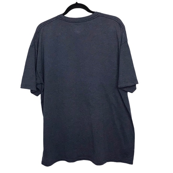 Russell Athletics Blue Cotton Performance Blue T Shirt Tee - Picture 2 of 7